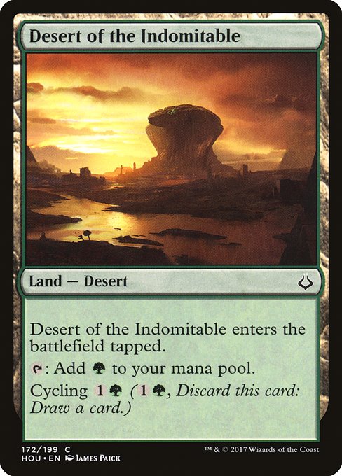 Desert of the Indomitable - Nonfoil