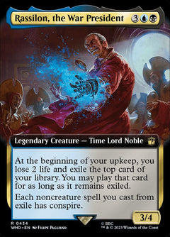 Rassilon, the War President (Extended Art)