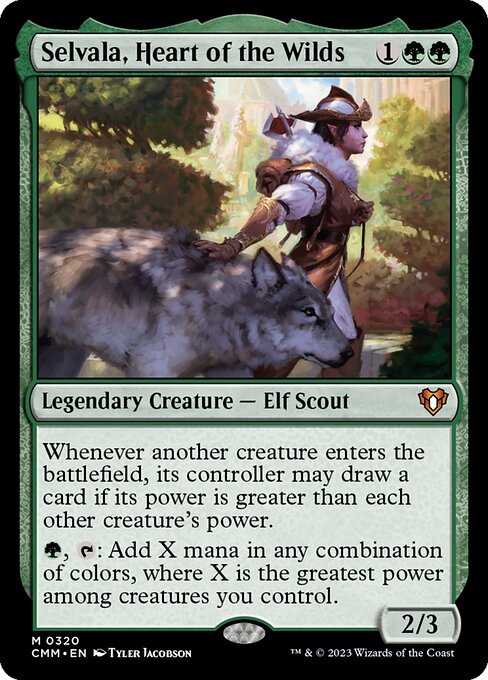 Selvala, Heart of the Wilds - Nonfoil