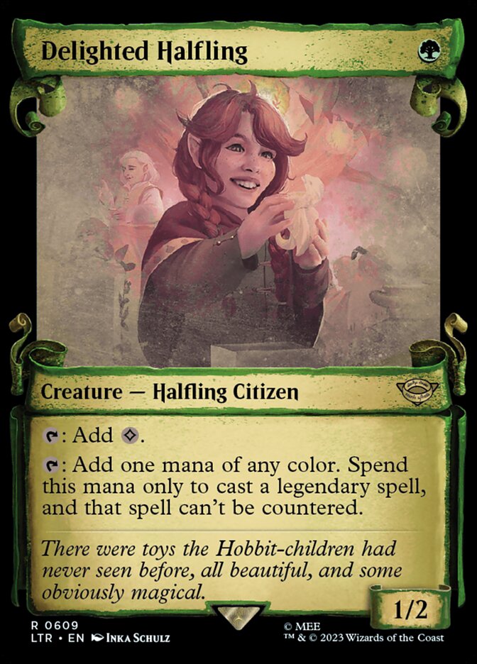 Delighted Halfling (Showcase)