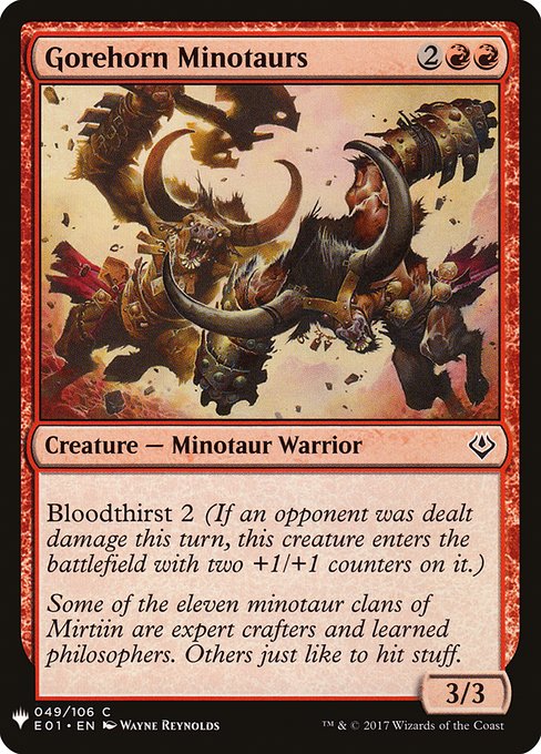 Gorehorn Minotaurs - Nonfoil