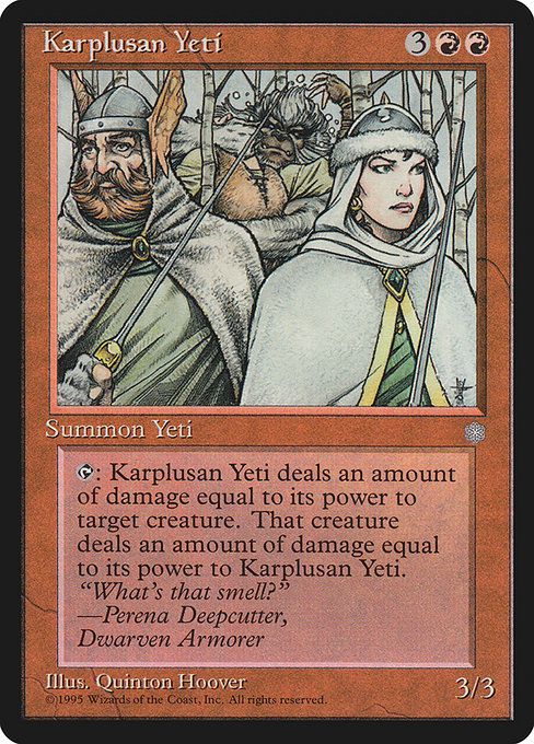 Karplusan Yeti - Nonfoil