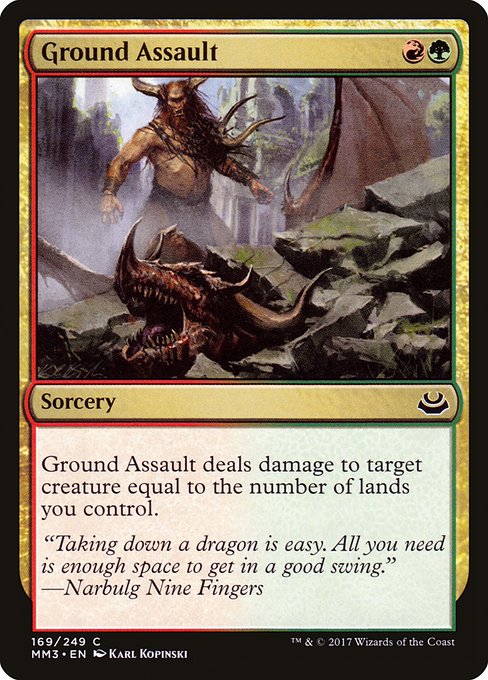 Ground Assault - Nonfoil