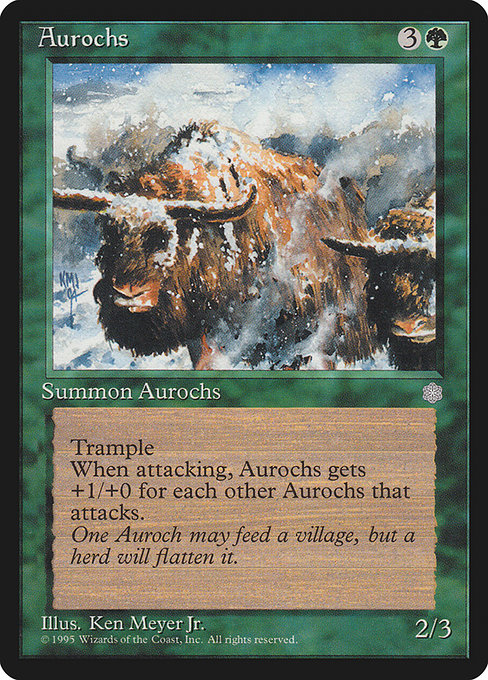Aurochs - Nonfoil