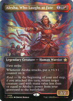 Alesha, Who Laughs at Fate (Borderless - Mana Foil)
