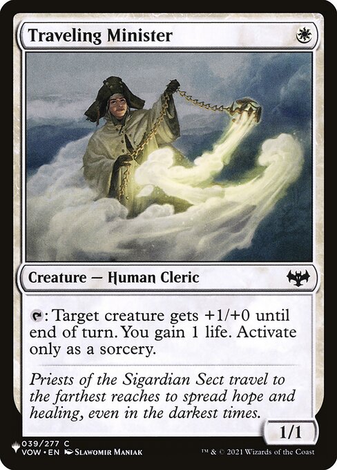 Traveling Minister - Nonfoil