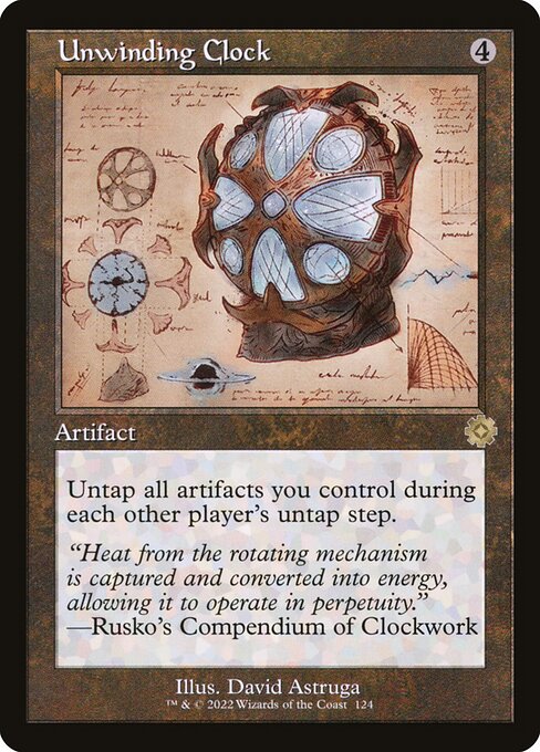 Unwinding Clock - Nonfoil