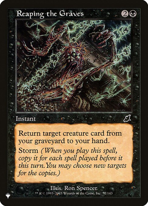 Reaping the Graves - Nonfoil