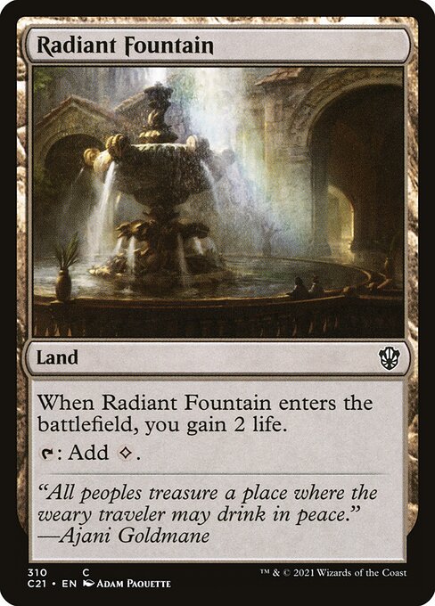 Radiant Fountain - Nonfoil