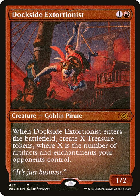 Dockside Extortionist - Etched