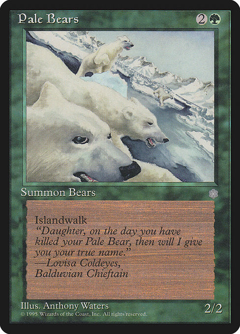 Pale Bears - Nonfoil