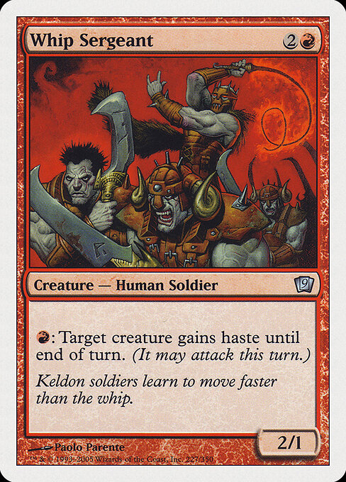 Whip Sergeant - Nonfoil