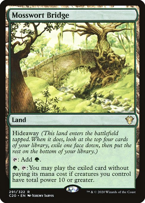 Mosswort Bridge - Nonfoil