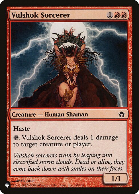 Vulshok Sorcerer - Nonfoil