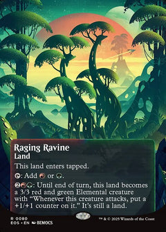 Raging Ravine (Borderless - Poster)