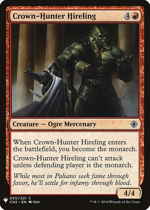 Crown-Hunter Hireling - Nonfoil