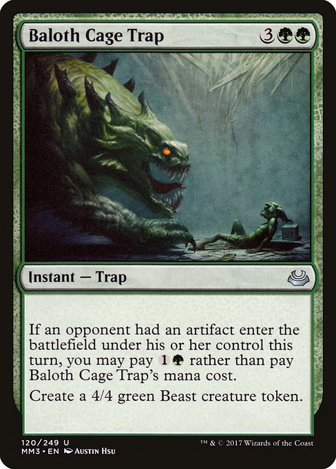 Baloth Cage Trap - Nonfoil