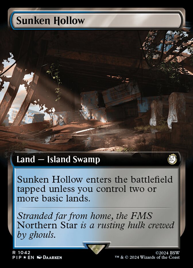 Sunken Hollow (Extended Art - Surge Foil)