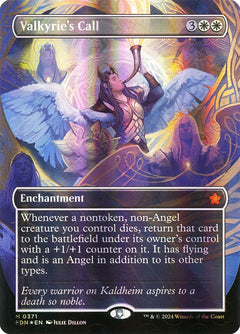 Valkyrie's Call (Borderless - Mana Foil)