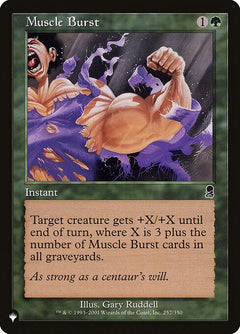 Muscle Burst (ODY-252)