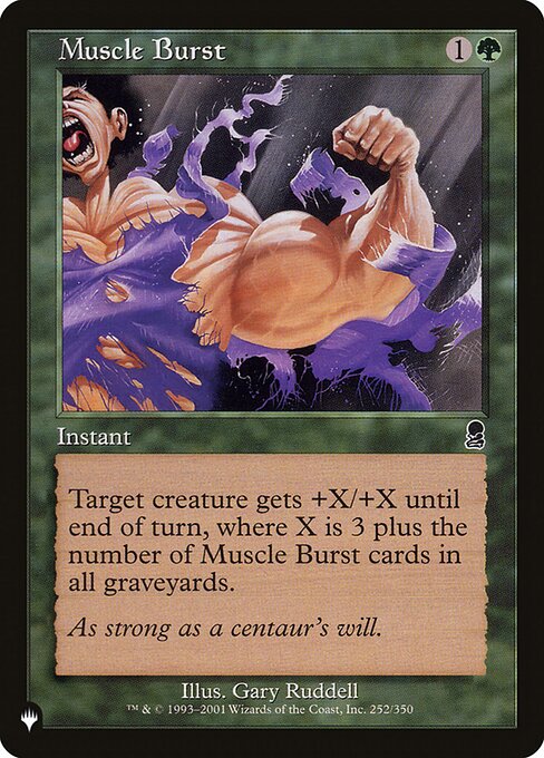 Muscle Burst - Nonfoil
