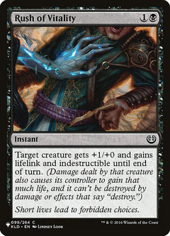 Rush of Vitality (KLD-99)