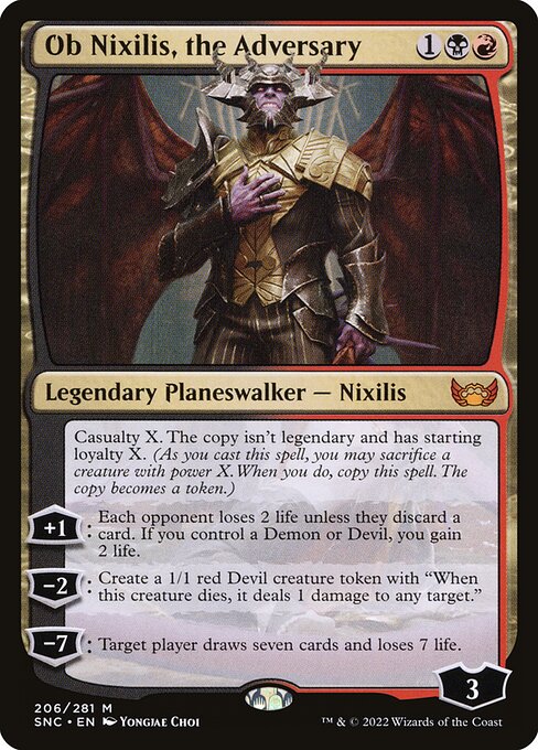 Ob Nixilis, the Adversary - Nonfoil
