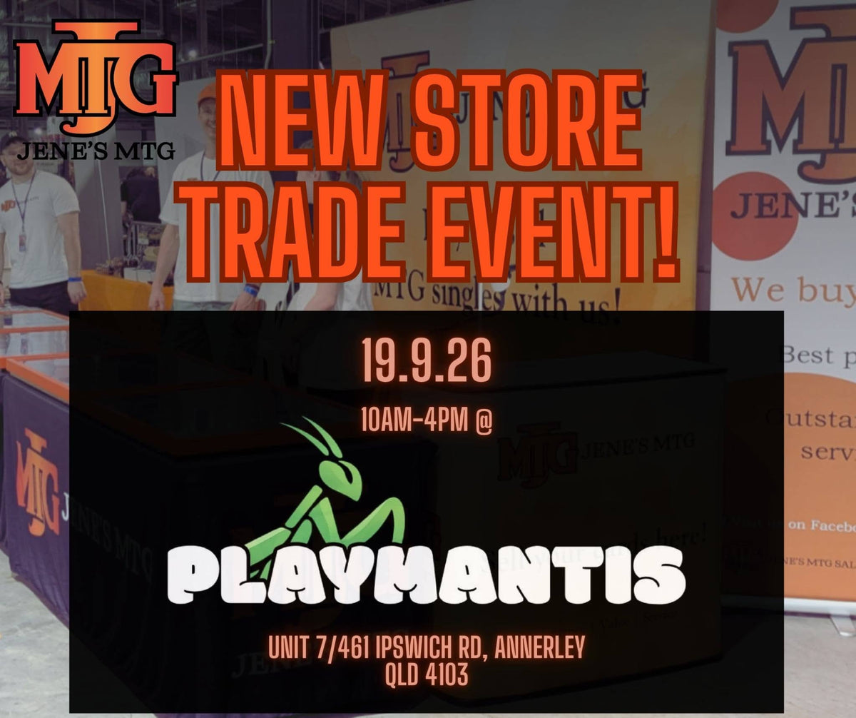 Jene’s Trade Day @ Playmantis - September 19