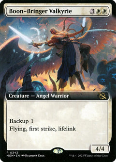 Boon-Bringer Valkyrie (Extended Art)