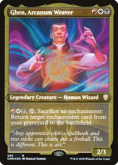 Ghen, Arcanum Weaver - Etched