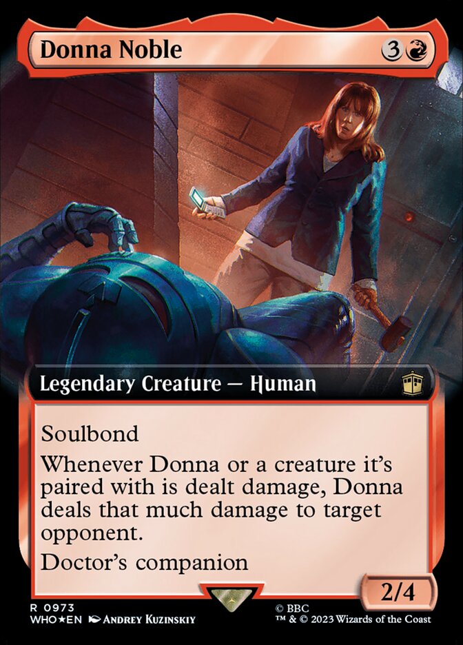 Donna Noble (Extended Art - Surge Foil)