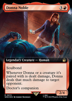 Donna Noble (Extended Art - Surge Foil)
