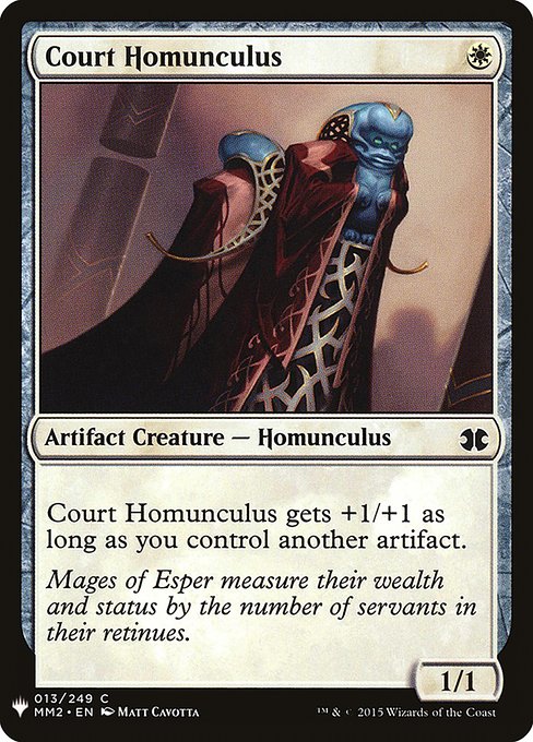 Court Homunculus - Nonfoil