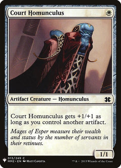 Court Homunculus (MM2-13)