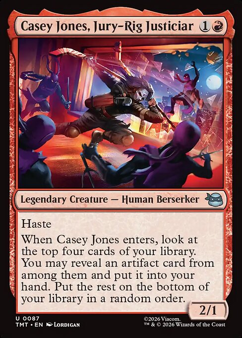 Casey Jones, Jury-Rig Justiciar - Nonfoil