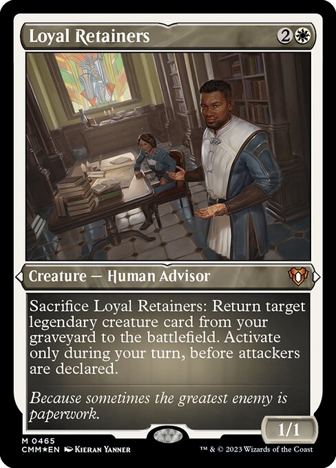 Loyal Retainers - Etched