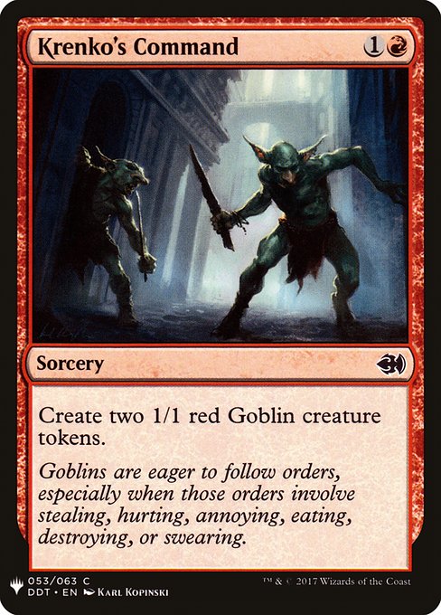 Krenko's Command - Nonfoil