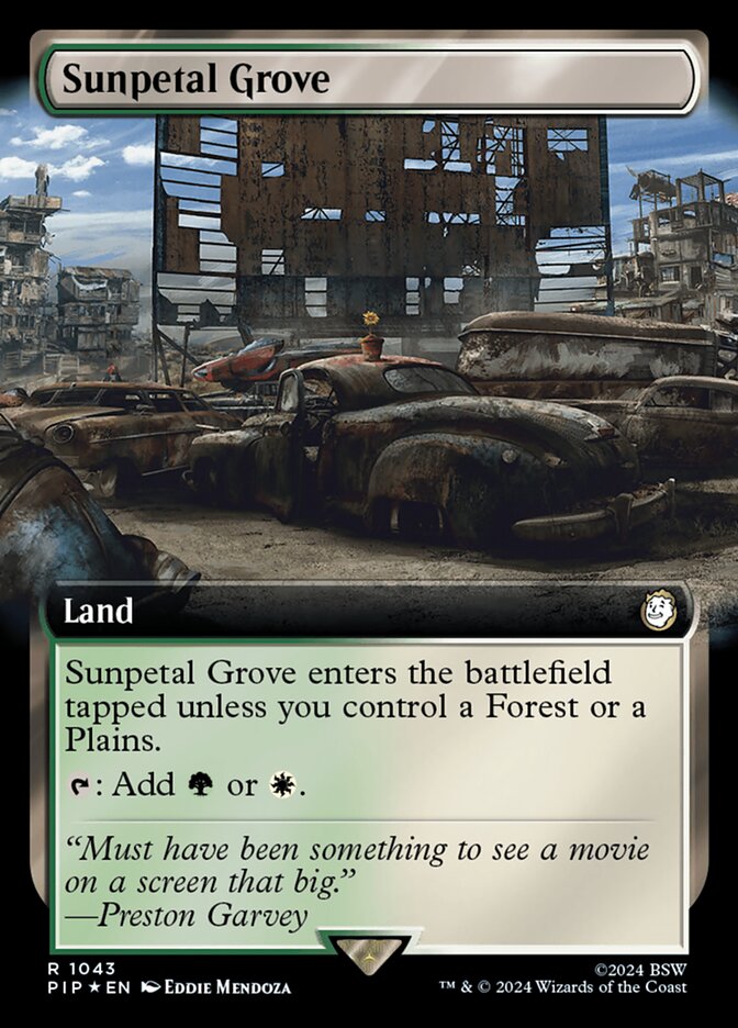 Sunpetal Grove (Extended Art - Surge Foil)