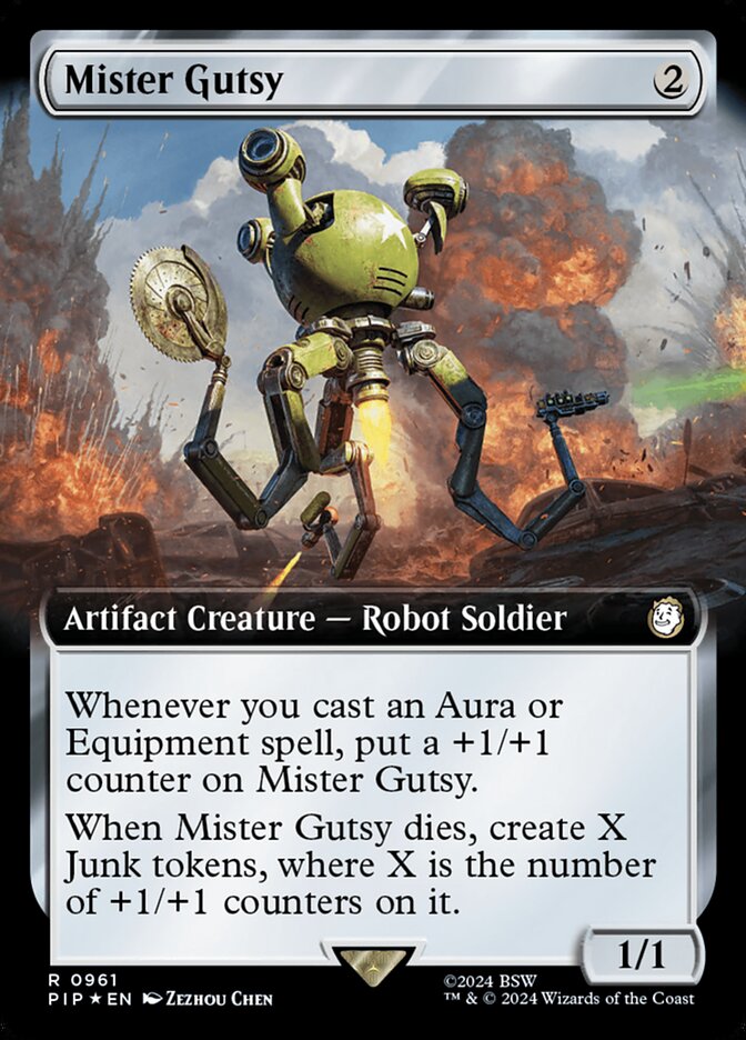 Mister Gutsy (Extended Art - Surge Foil)