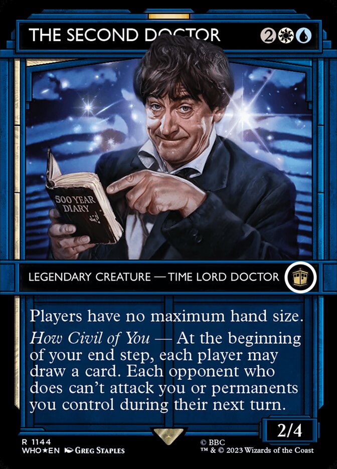 The Second Doctor (Showcase - Surge Foil)