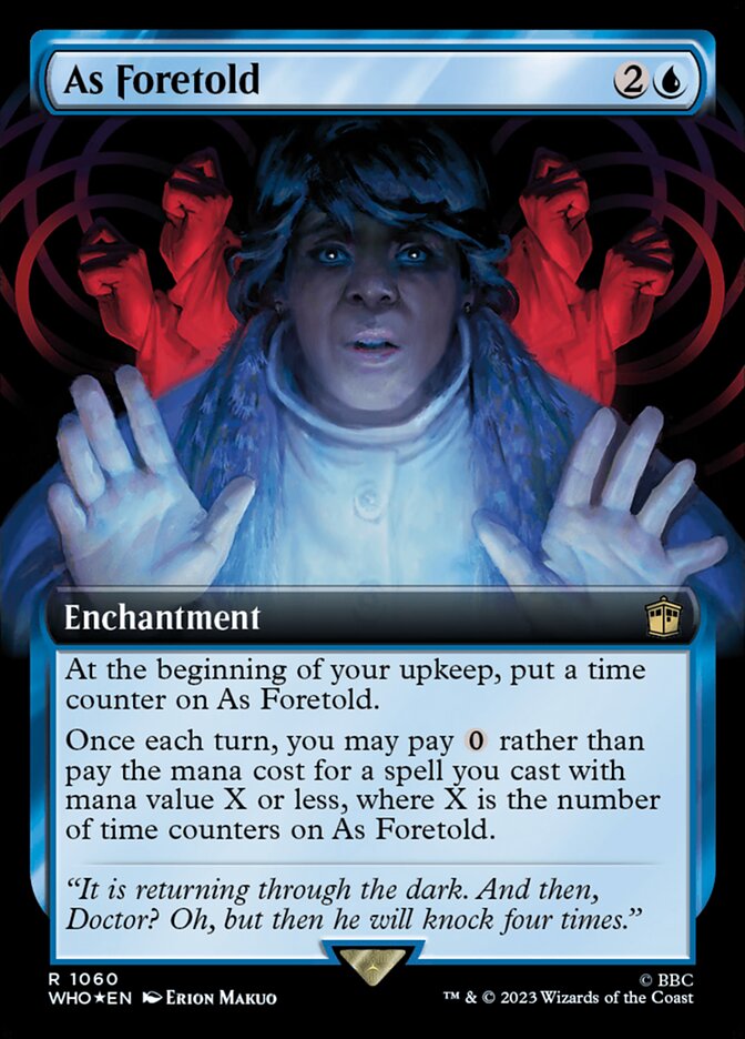 As Foretold (Extended Art - Surge Foil)