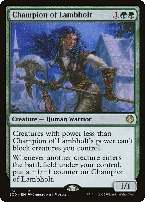 Champion of Lambholt - Nonfoil