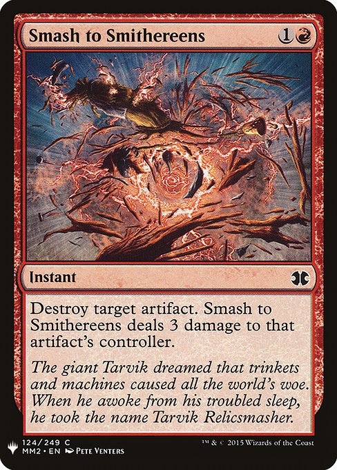 Smash to Smithereens - Nonfoil