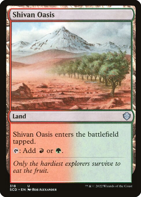 Shivan Oasis - Nonfoil