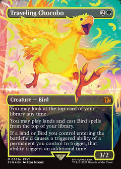 Traveling Chocobo (Borderless - 551a)