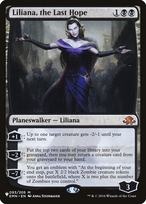 Liliana, the Last Hope - Nonfoil