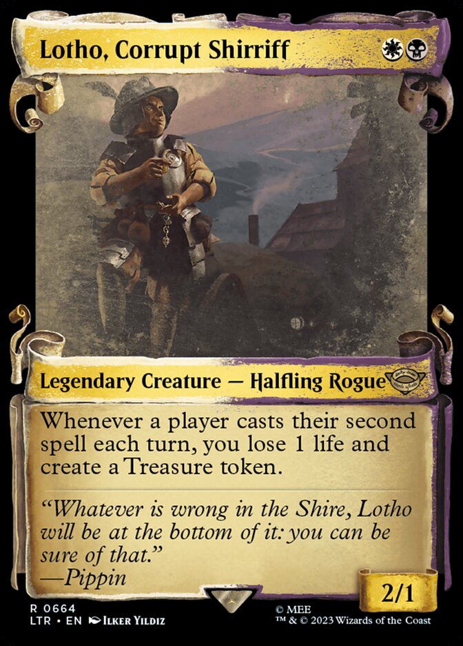 Lotho, Corrupt Shirriff (Showcase)