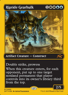 Riptide Gearhulk (Gold Foil)