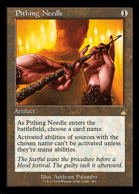 Pithing Needle - Nonfoil
