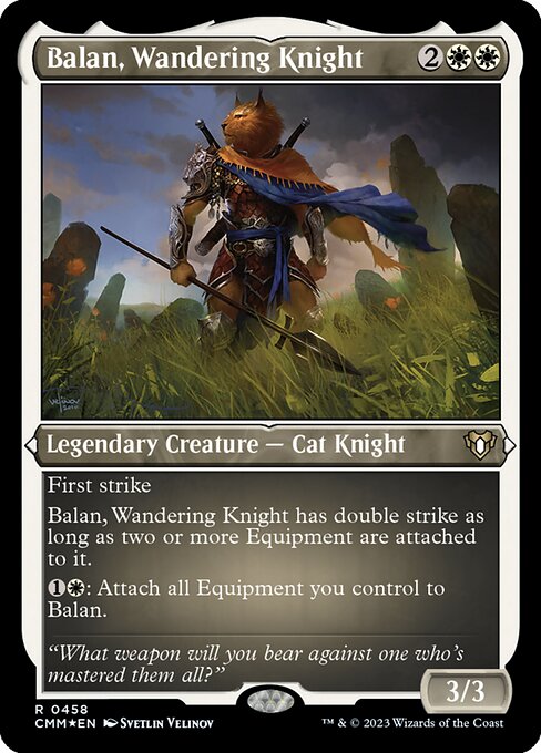 Balan, Wandering Knight - Etched